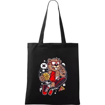 Nákupní taška Sysel basket - Taška bavlněná - 42 x 38 cm ( Černá )