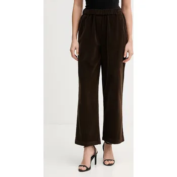 Bavlněné kalhoty United Colors of Benetton 494BDF0A7 hnědá 89X, vel. M