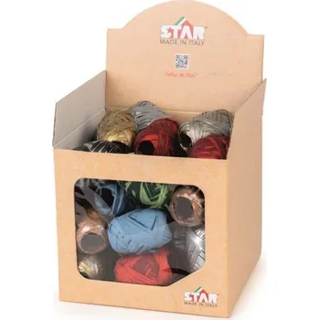 Stuha Polyraffia stuha klubíčko 10m mix Varianta: červená