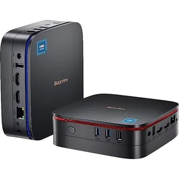 Stolní počítač Mini PC Blackview MP60, Intel N150, 16 GB RAM, 512 GB SSD, dvoupásmové Wi-Fi, Bluetooth 4.2