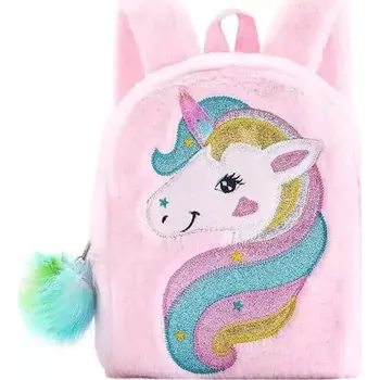 Dětský batoh Dětský batoh Plyšový jednorožec DBBH1332 - SLEVA 3% s kodem radost25