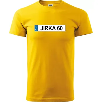 SPZ Jirka 60 - Triko extra velké (5-8XL) - 7XL ( Žlutá )