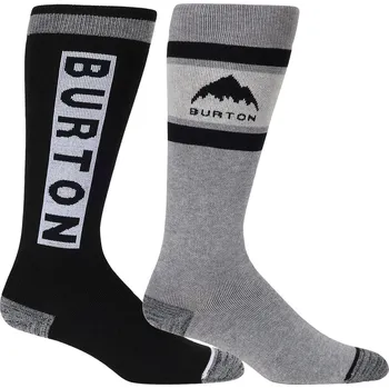 Dámské ponožky ponožky Burton Weekend Midweight 2 Pack - True Black 38-42