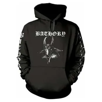 Pánská mikina Merch Bathory: Mikina S Kapucí Goat XL 2009