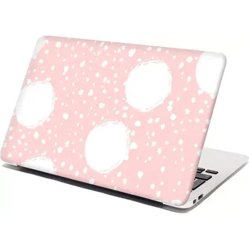 samolepka Sablio Samolepka na notebook Bílé fleky - 29x20 cm