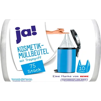 Pytle na odpadky Ja! Kosmetik Müllbeutel 10 l 75 ks