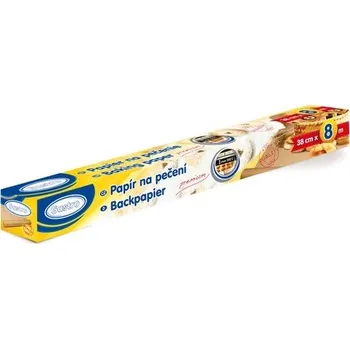 Pečicí papír Papír na pečení rolovaný hnědý 38cm x 8m [1 ks]