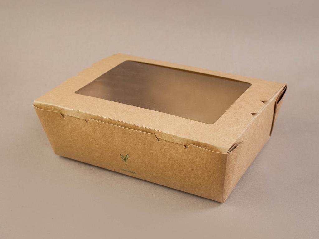 Papírový box s PLA okénkem