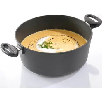 Hrnec Gerti Gundel plasma titanový hrnec 20 cm hloubka 12 cm ( hluboký 12 cm 3 litry)