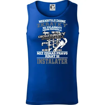 Pánské termoprádlo Instalatér zkratky - Tílko pánské Core - XL ( Královská modrá )