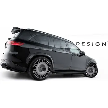 Tuning Maxton Design difuzory pod boční prahy ver.2 pro Mercedes GLS X167 /AMG- Line, černý lesklý plast ABS