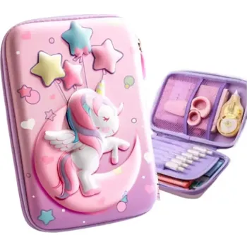 Školní batoh Školní penál Jednorožec a hvězdy 3D PEBH1289 - SLEVA 3% s kodem radost25