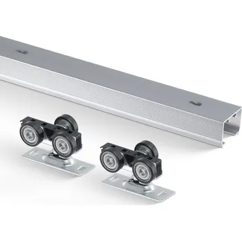 Interiérové dveře Vevor Sada kování pro kapesní posuvné jednokřídlé dveře 4.73 ft, 24"-30"