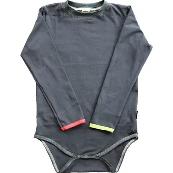 Body Needo Bavlněné bodytriko (tmavě šedé) Velikost: 164