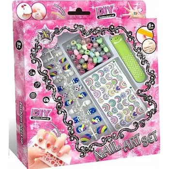 kreativní sada KREATIVNÍ SADA NA ZDOBENÍ NEHTŮ + SAMOLEPKY