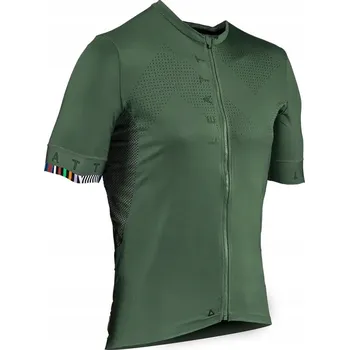 cyklistický dres LEATT CYKLISTICKÝ TEPLÁKOVKA MTB ENDURANCE 5.0 JERSEY SPINACH BARVA BYLINA