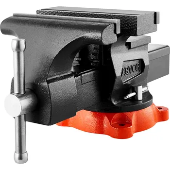 Svěrák Vevor Svěrák 203 mm(8") čelisti, otvor 203 mm(8"), hloubka 94 mm(3.7"), 360°