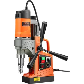 Vrtačka Vevor Magnetická vrtačka 1450W, 1.6 in, 2810 lbf, 2 korunky, pro kov