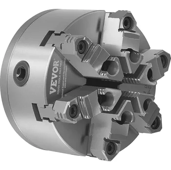 Sklíčidlo Vevor Sklíčidlo 6-čelisťové 160 mm samostředící, 3–145 mm, d1-4