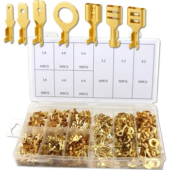 Sada nářadí Camerazar Sada konektorů 450 ks (samice a samec) s očkem