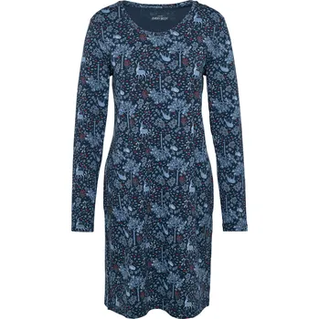 Dámská noční košile 711353 - Tchibo - Noční košile - pro ženy - vel. S 36/38 - barva: modrá