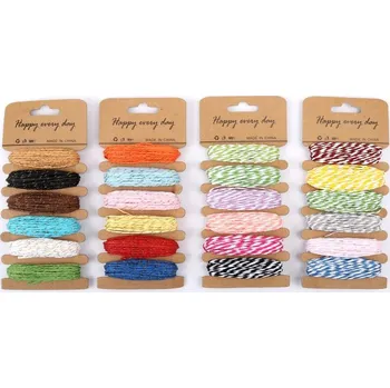 Party dekorace Papírový dekorační provázek 6 x 4 mix barev 0851 Varianta: 4