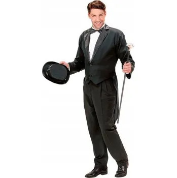 Karnevalový kostým Disko frak, Satén, 70. léta, Karneval, Kostým S