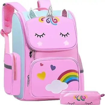 Školní batoh Školní aktovka Jednorožec růžový DBBH1024 - SLEVA 3% s kodem radost25