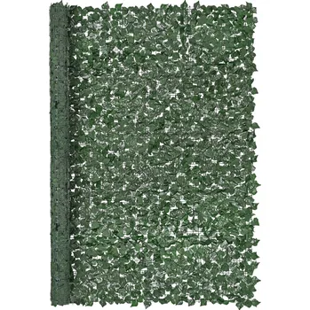 Plot Vevor Umělý živý plot 2440×1830 mm, břečťanový panel se zpevněnými spoji