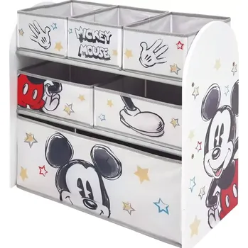 Dětská skříň Organizér na hračky Myšák Mickey UBBH1275 - SLEVA 3% s kodem radost25