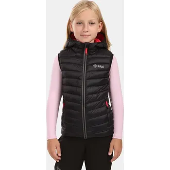 Dívčí vesta Dívčí zateplená vesta KILPI Tomm černá Velikost: 110