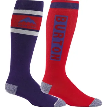 Pánské ponožky ponožky Burton Weekend Midweight 2 Pack - Prism Violet 44-47