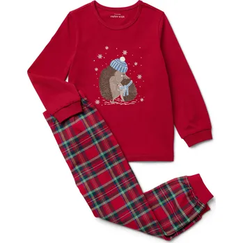 715680 - Tchibo - Dětské pyžamo »Glow in the dark« - pro ženy - vel. 122/128 - barva: modrá/s potiskem