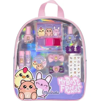 Dřevěná hračka Dětský kosmetický Make-Up batoh KSBH0986 - SLEVA 3% s kodem radost25