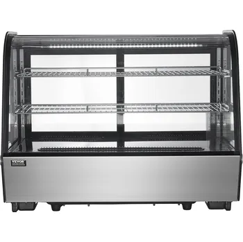 Vevor Chladničková vitrína 5 Cu.Ft./146L stolná 2poschodová led beznámrazová