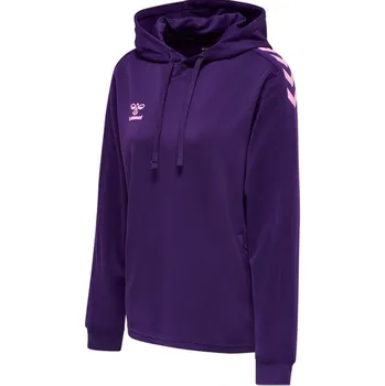 Dámská mikina Mikina s kapucí Hummel CORE XK POLY SWEAT HOODIE WOMAN 212649-3443 Velikost M
