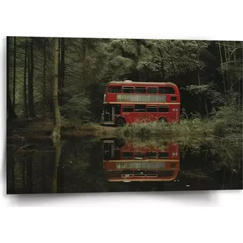 Obraz Sablio Obraz Červený patrový autobus - 120x80 cm