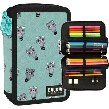 Školní batoh Školní penál třípatrový s náplní Back PEBH1015 - SLEVA 3% s kodem radost25