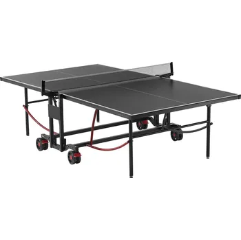 Stůl na stolní tenis Vevor Pingpongový stůl, hliníkový, vnitřní/vnější, skládací, kolečka