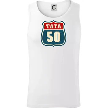 Táta 50 - Tílko pánské Core - 2XL ( Bílá )