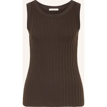 Lilienfels Dámský Top, tmavě hnědá, 34