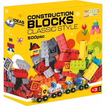 ostatní stavebnice STAVEBNICE CLASSIC KREATIVNÍ VZDĚLÁVACÍ SADA PRO DĚTI 500 KS