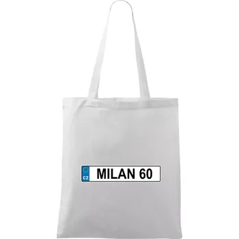 SPZ Milan 60 - Taška bavlněná - 42 x 38 cm ( Bílá )