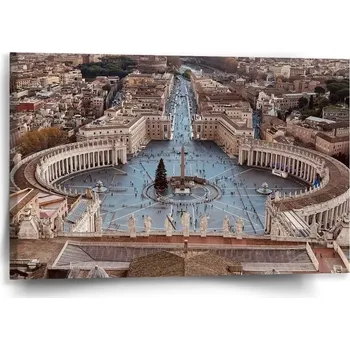 Obraz Sablio Obraz Řím Vatikán Svatopetrské náměstí - 60x40 cm