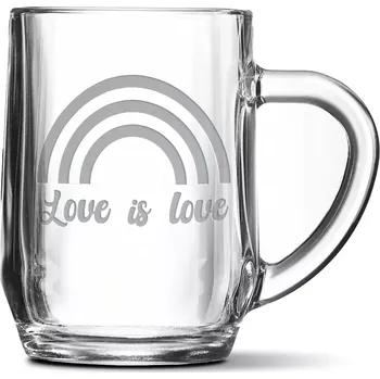 Sklenice Sablio Půllitr Love is love 2: 0,5