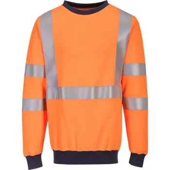 Pánská mikina PortWest | FR Modaflame HVO mikina - Orange / L / L / oranžová
