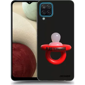 Pouzdro na mobilní telefon Picasee silikonový průhledný obal pro Samsung Galaxy A12 A125F - Le Dudel