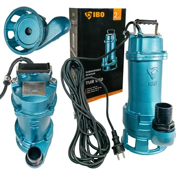 Čerpadlo Ponorné čerpadlo na odpadní vodu a odvodnění TUR 550 IBO bez plováku