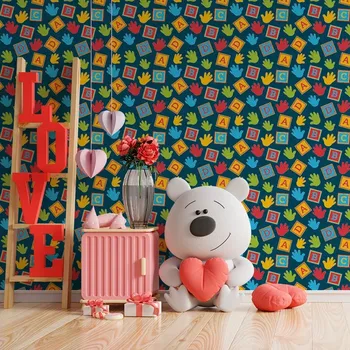 Tapeta Sablio Tapeta ABC - 125x75 cm