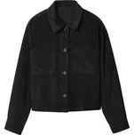 esmara® Dámská manšestrová košile (černá, M(40/42))